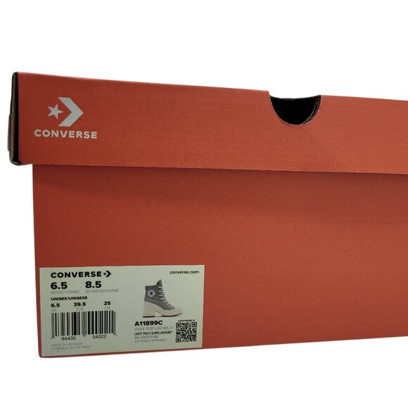 Converse Chuck 70 De Luxe Heel High Top Platform Shoes - Picture 11 of 11